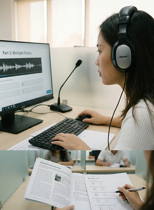 <span>Đối tác khảo thí, giáo dục</span> quốc tế
