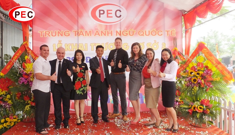 Đội ngũ Giáo viên Bản ngữ tại Trung tâm Anh ngữ Quốc tế PEC