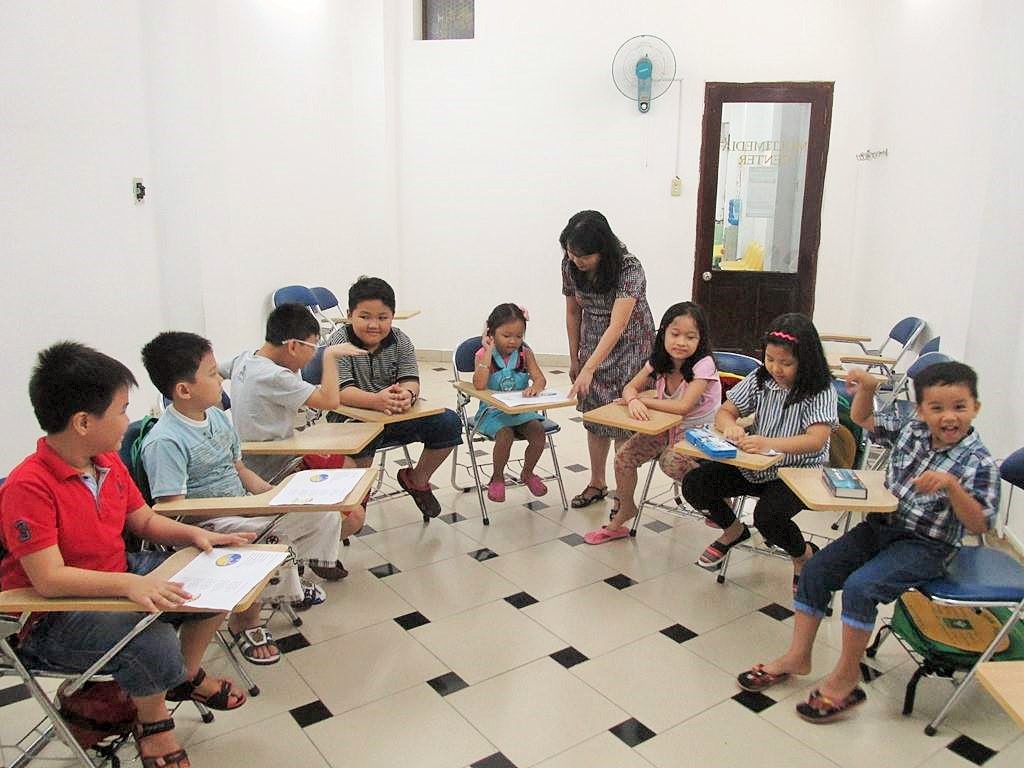 tieng anh tre em tai hai phong