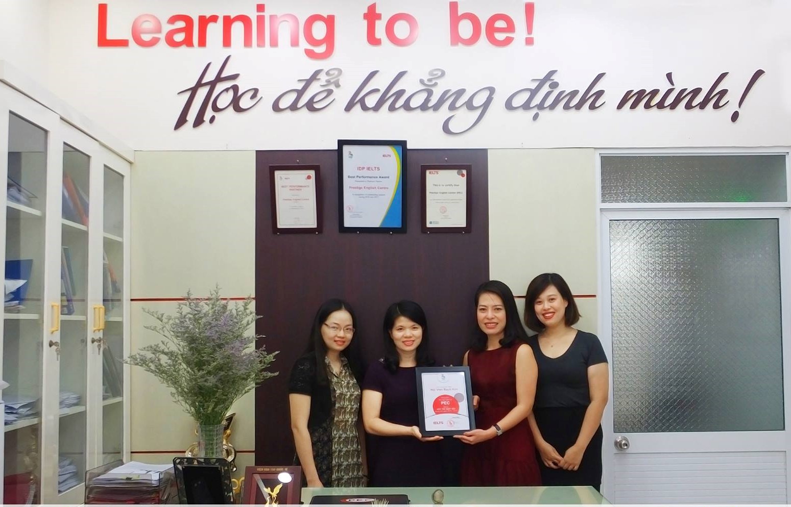 trung tam tieng anh pec hai phong