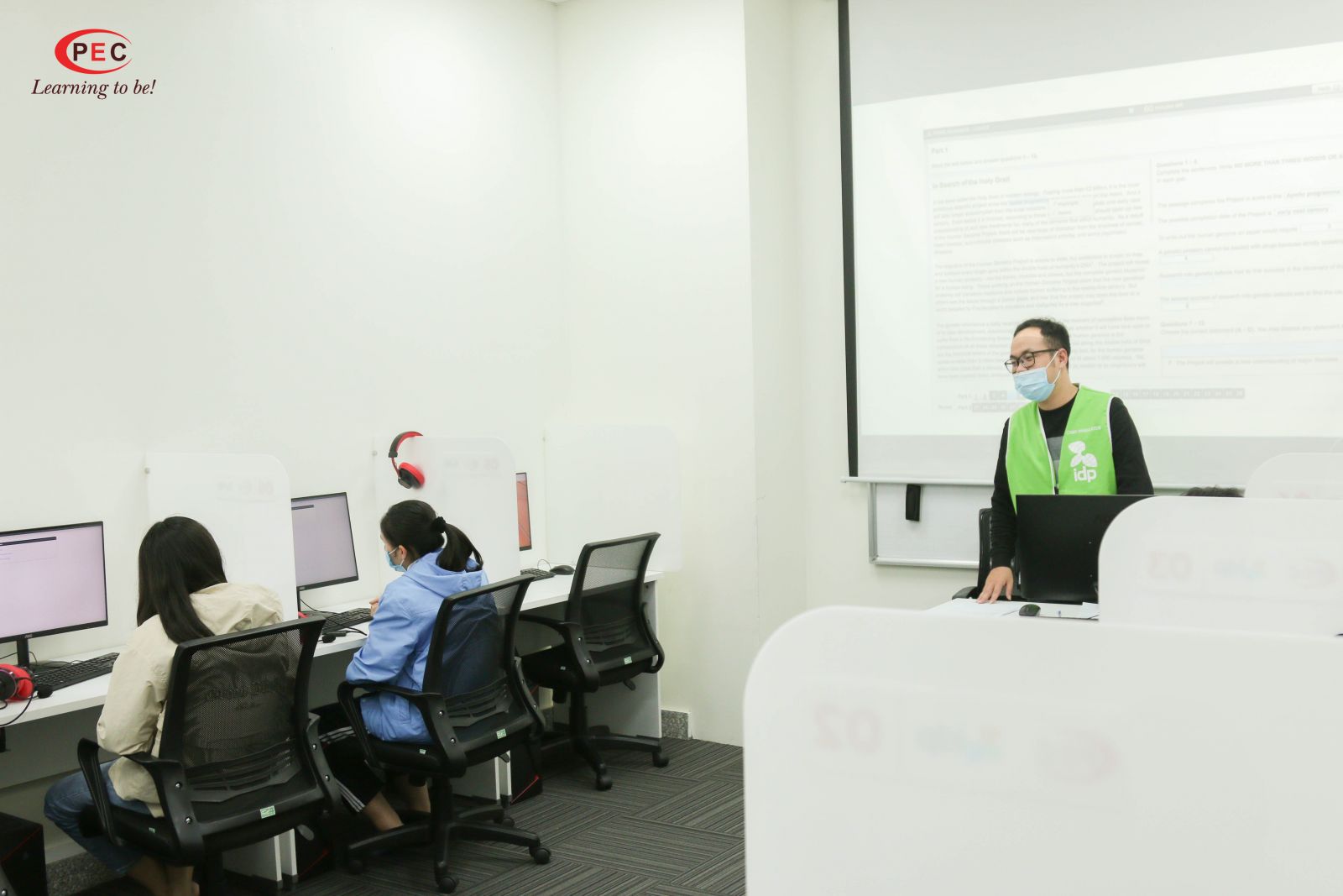 Trải nghiệm thi IELTS trên máy tính