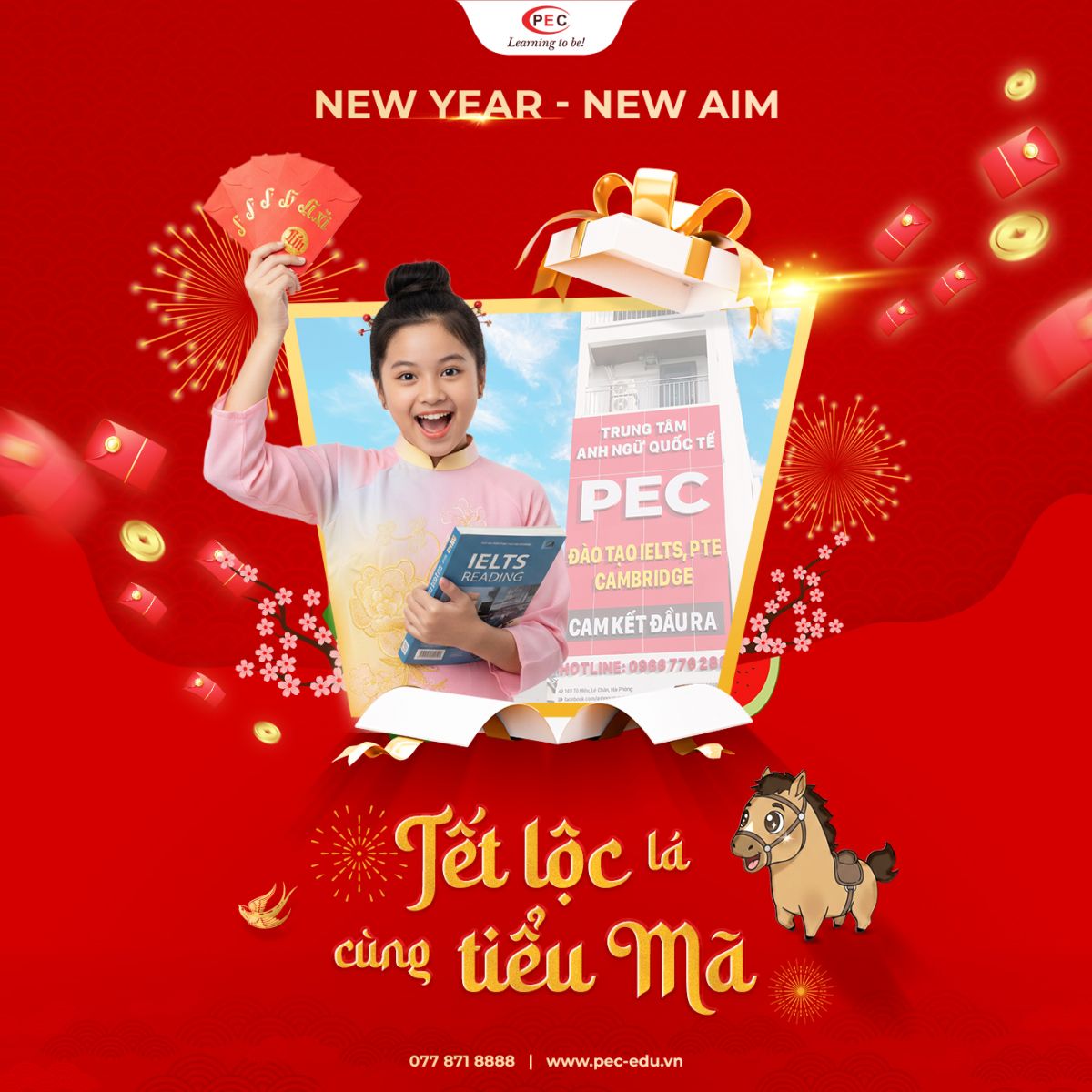 ƯU ĐÃI CÁC KHÓA HỌC TIẾNG ANH NĂM MỚI TẠI PEC 2026